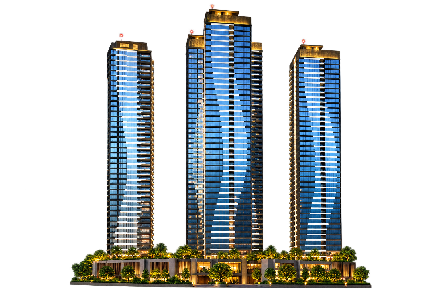 Modern luxury building